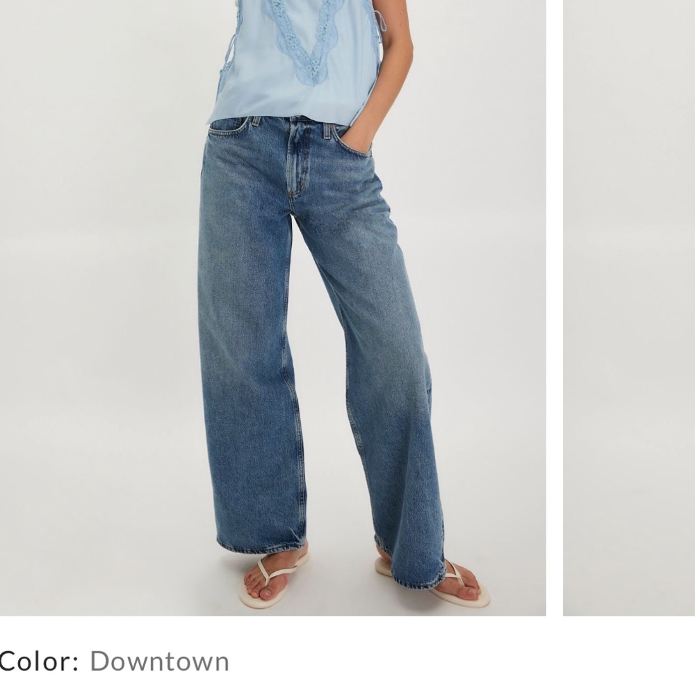 Agolde Kiera Jean color downtown